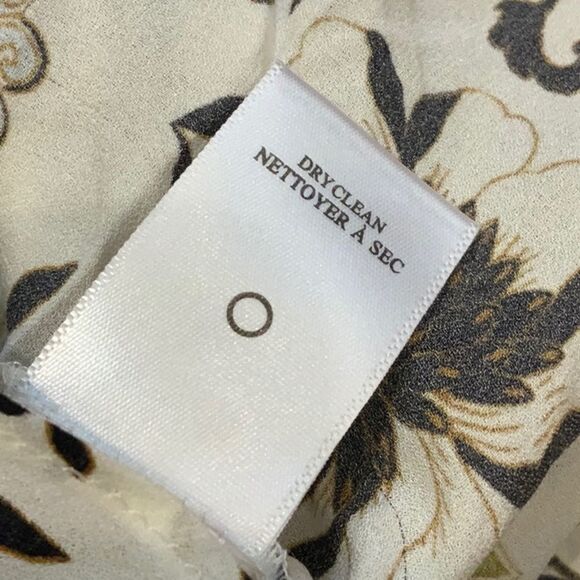 NWT New A.L.C Harlan Floral print  100% Silk-crepe Maxi Dress Sz 2 - Picture 10 of 16